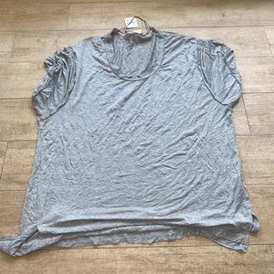 Free People T-Shirt Gray Brand New With Tags MSRP $58